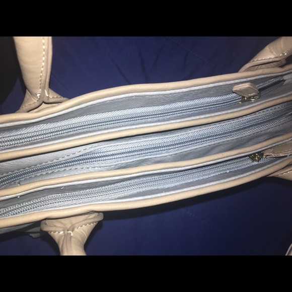 Leather Blue and white Shoulder bag - Picture 4 of 4